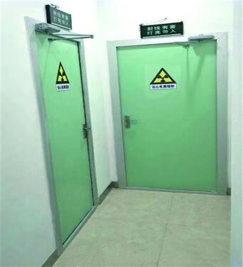 河南厂家定制防 辐射铅门 CT室铅门 放射科射线防护施工